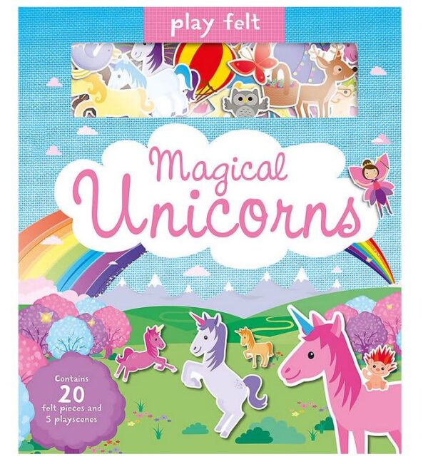 HOUSE OF MARBLES® MAGIC UNICORNS PLAY FELT SET