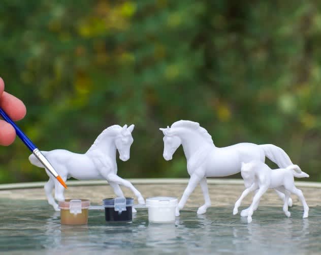 BREYER HORSE FAMILY PAINT & PLAY - Bony Pony