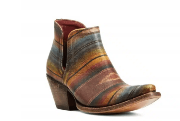 ARIAT DIXON SADDLE BLANKET ANKLE BOOTS