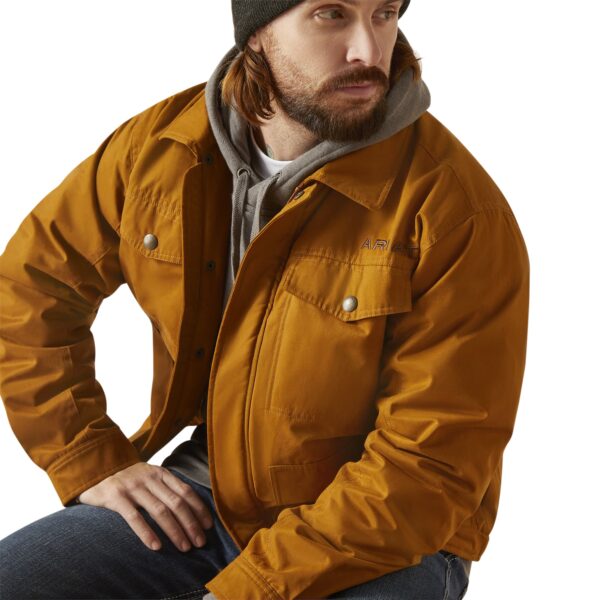 ARIAT MENS GRIZZLY CANVAS CONCEALED CARRY JACKET - Image 3