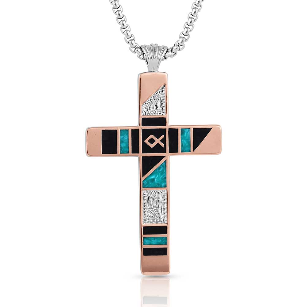 Montana Silversmiths Women's Eternal Faith Cross Necklace - Country  Outfitter