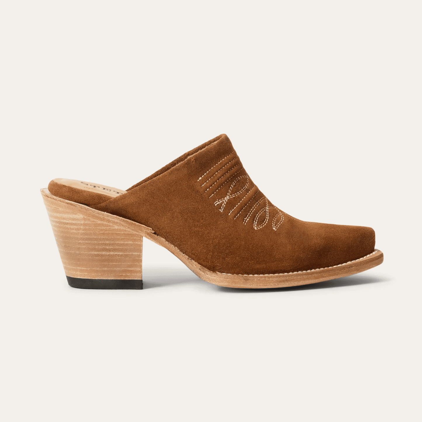 Ladies sales suede mules