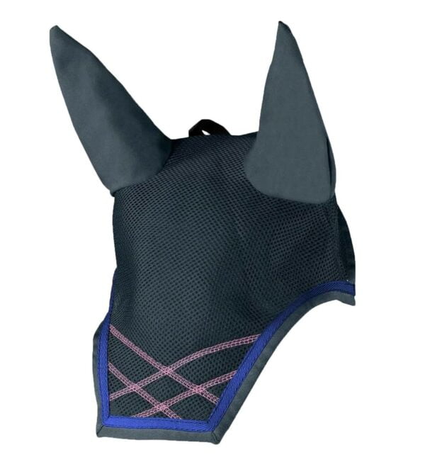 HORZE® FINLEY EAR NET HORSE DARK BLUE